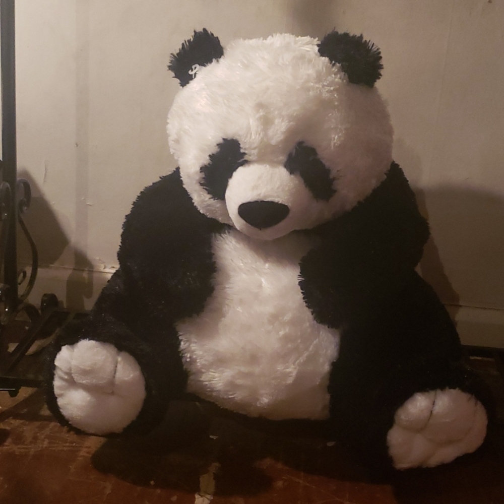 Panda bear stuff animal. ( est 25")